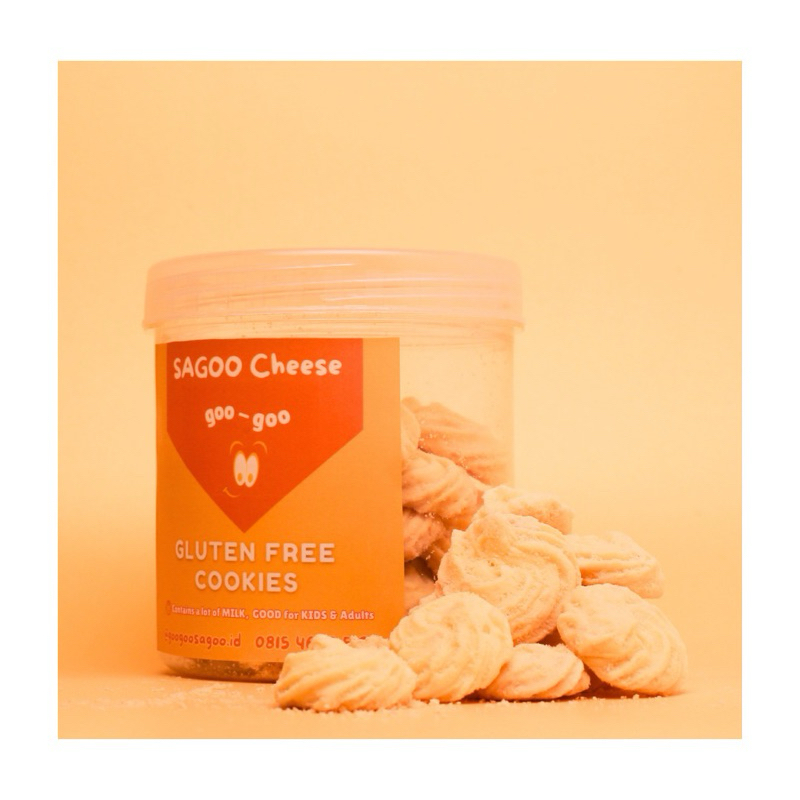 

Kue Kering Sagu Keju - Large Jar | Cheese Sagoo Cookies - Gluten Free Cookies