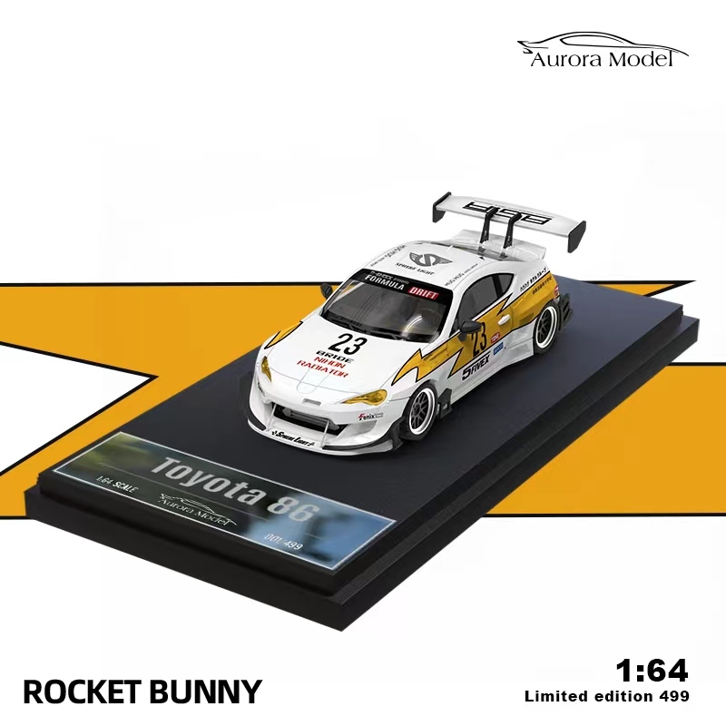 Aurora Model 1:64 PANDEM Rocket Bunny Toyota 86 Lightning Limited