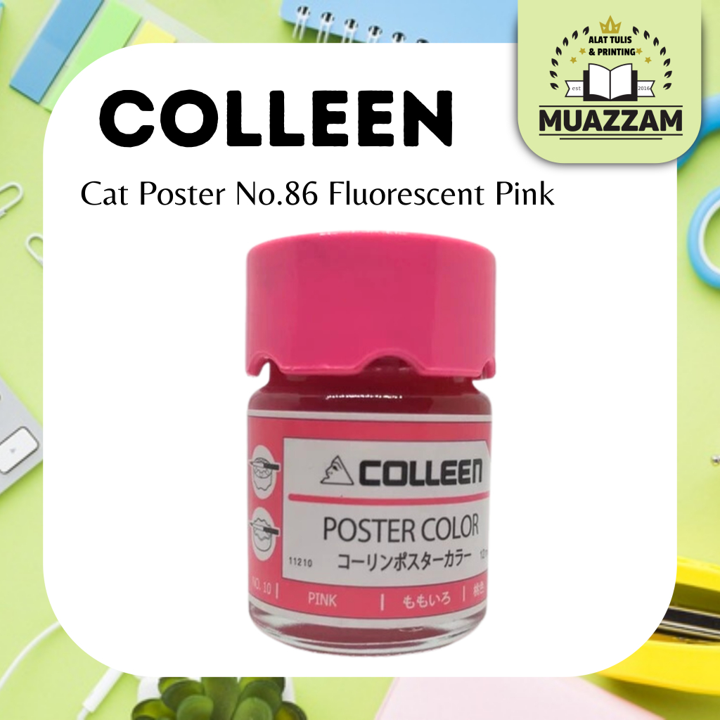 

Colleen Cat Poster No.86 Fluorescent Pink