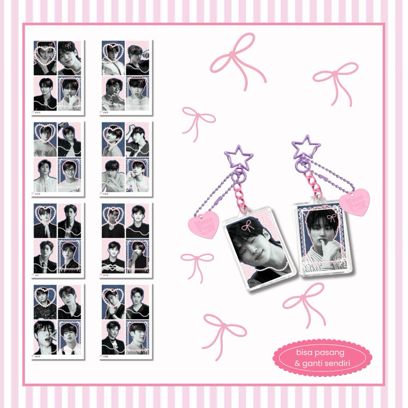 RB Keychain Actor K-Drama / K-Actor / Drakor / ByeonWooSeok / SongKang / KimSeonHo