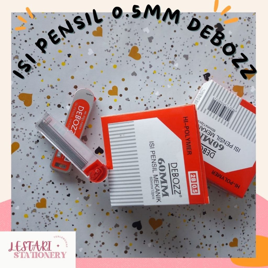 

Isi Pensil Mekanik Ukuran 0.5 |Refil Pensil 0.5 | Anak Pensil | Lestari Stationery