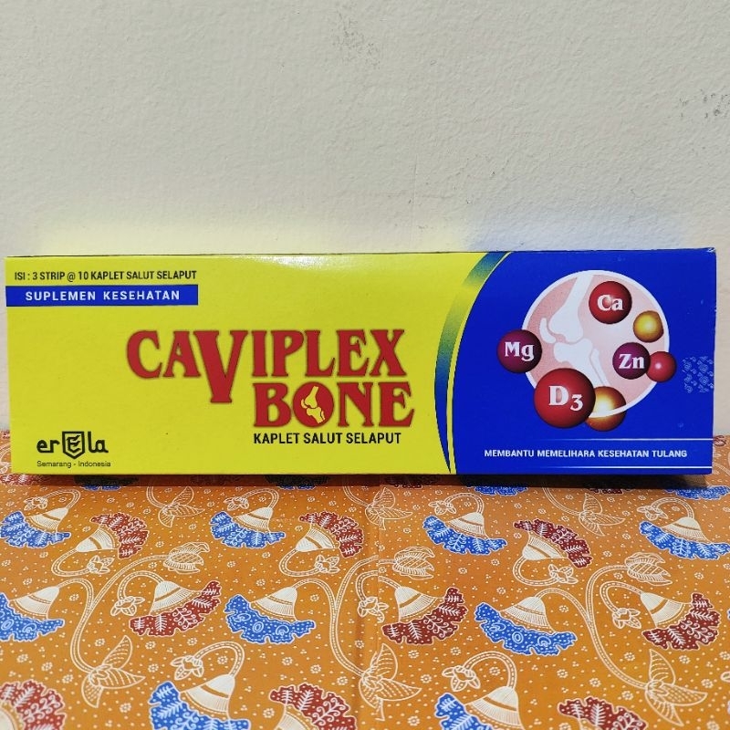 CAVIPLEX BONE | VITAMIN D3 | KALSIUM | BOX | ISI 30 |