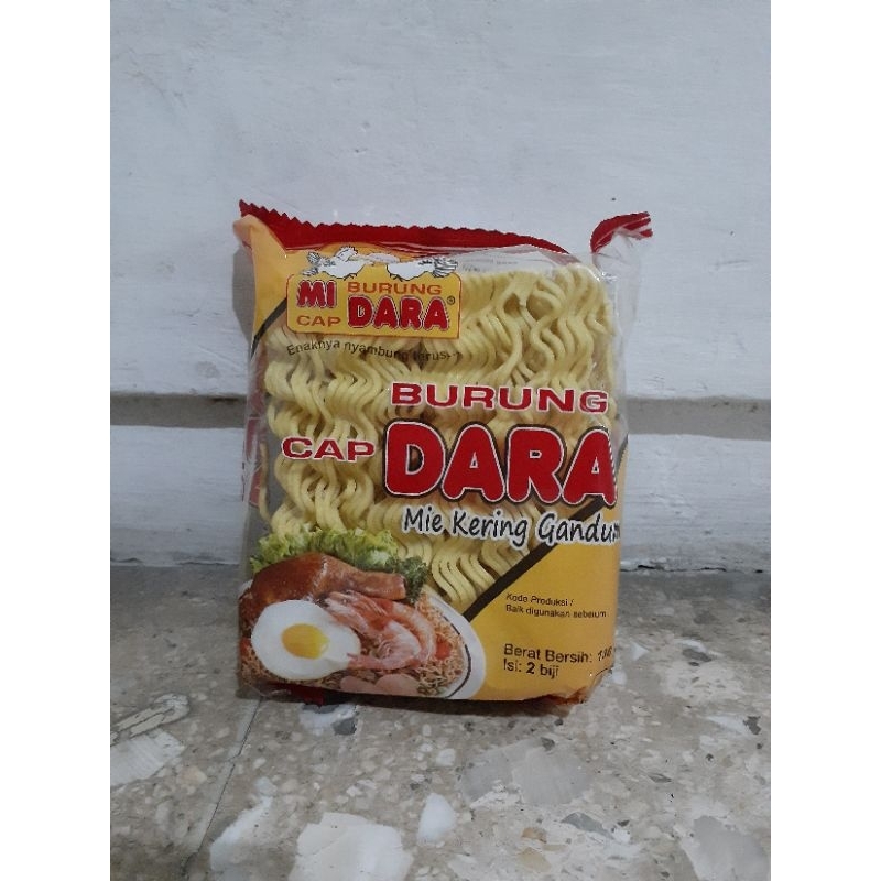 

Mie Kering Gandum Burung Dara