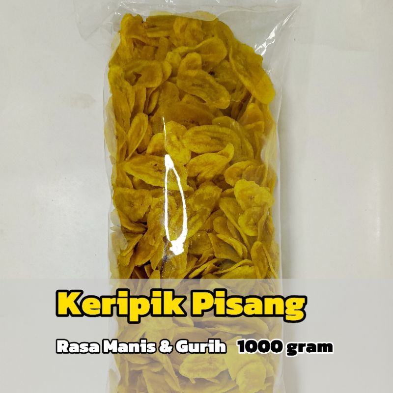 

Keripik Pisang Rasa Manis dan Gurih (Original) 1 kg
