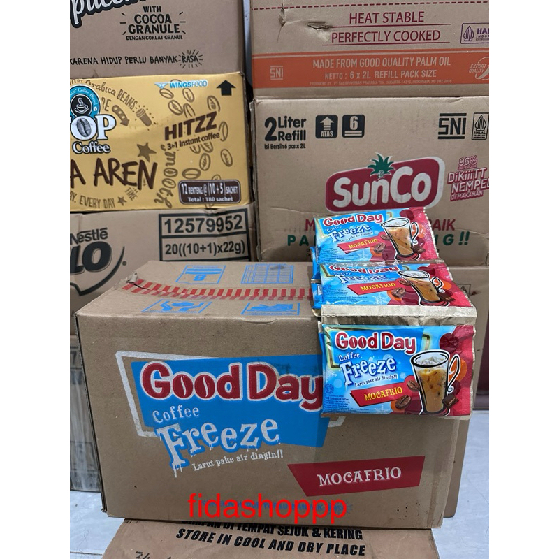 

good day freeze mocafrio 1 dus isi 12 renceng