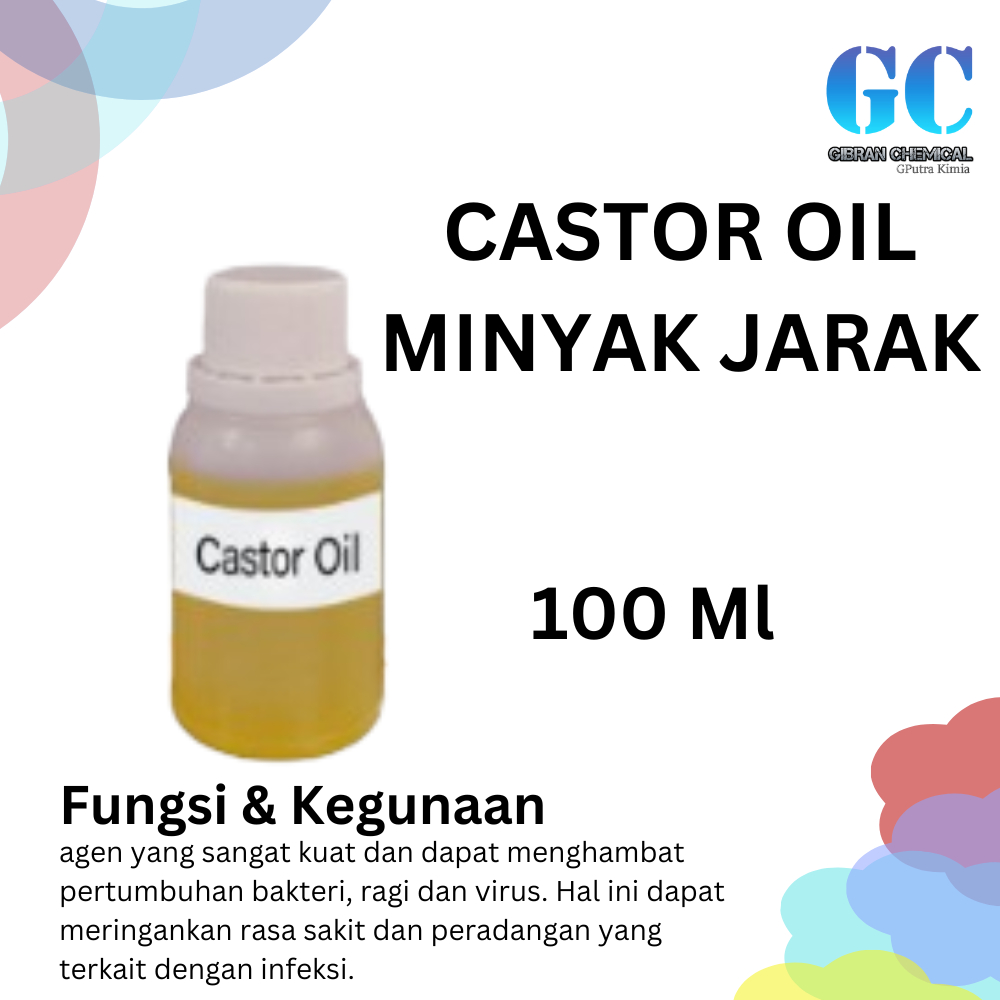 MINYAK JARAK / CASTOR OIL / MINYAK CASTOR / 100 ML