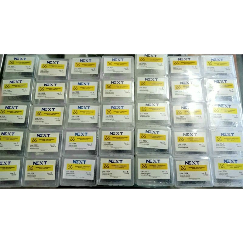 Mata Kail Pancing Next Carbon 1054 Izumejina Ring isi 100