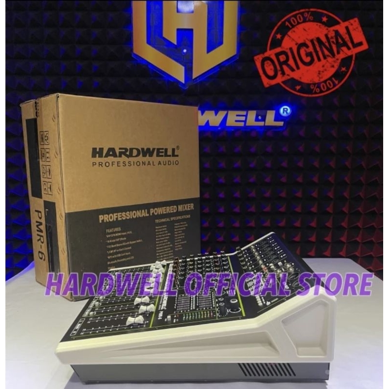 Power Mixer 6 Channel HARDWELL PMR 6 Original