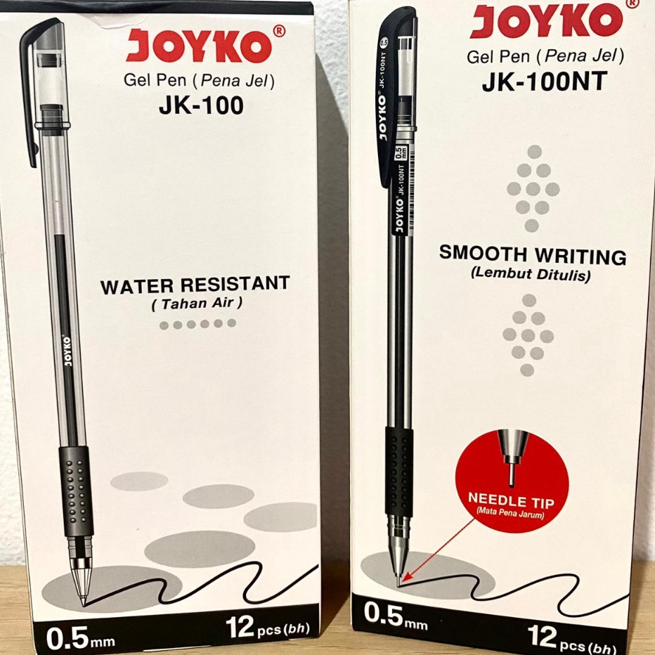 

TERUPDATE PULPEN GEL JK1 JK1NT 1 Pack 12 pulpen