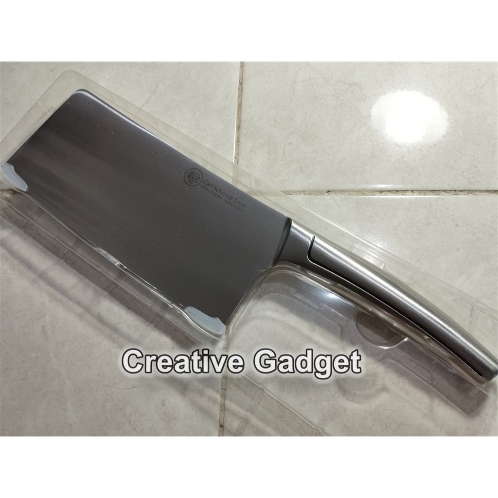 Original Carl Schmidt Sohn Cleaver Knife 18Cm Chinese Chefs Chopping Knife - Exclusive Design Since 