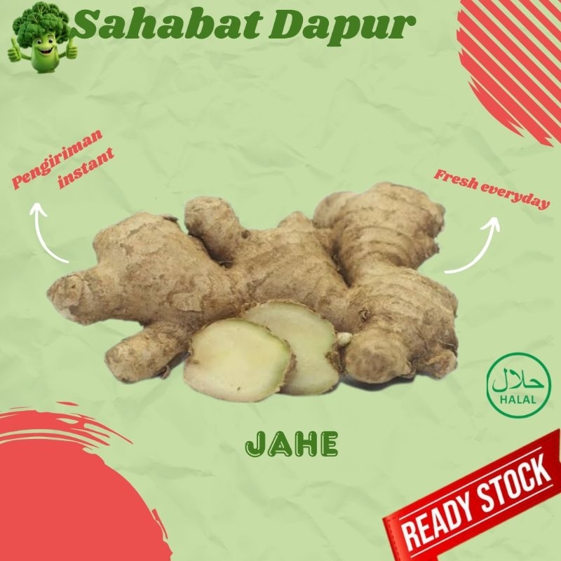 

Jahe segar - bumbu dapur - Sahabat Dapur Delivery