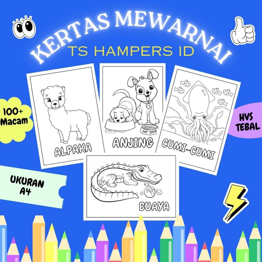 

KERTAS MEWARNAI/COLORING/KERTAS GAMBAR/KERTAS MEWARNAI PAUD TK SD/A4