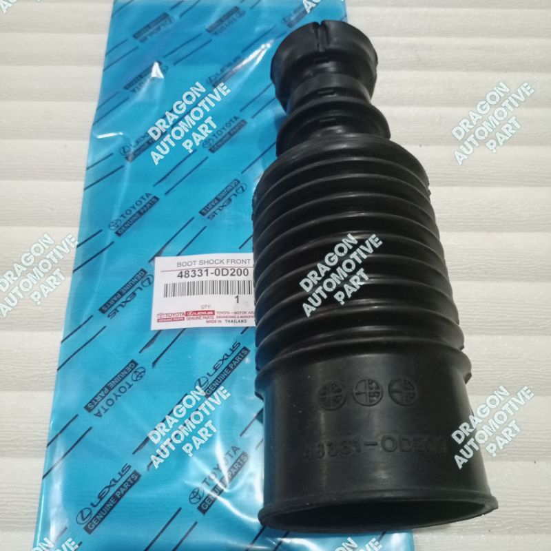 KARET BOOT SHOCK BREAKER DEPAN ALL NEW VIOS YARIS VIOS GEN3 SIENTA ORIGINAL