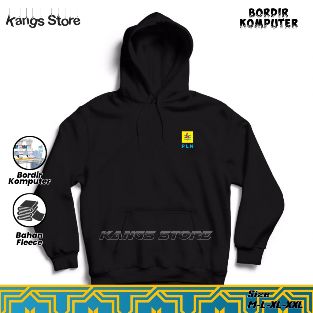 Hoodie PLN Bordir Custom