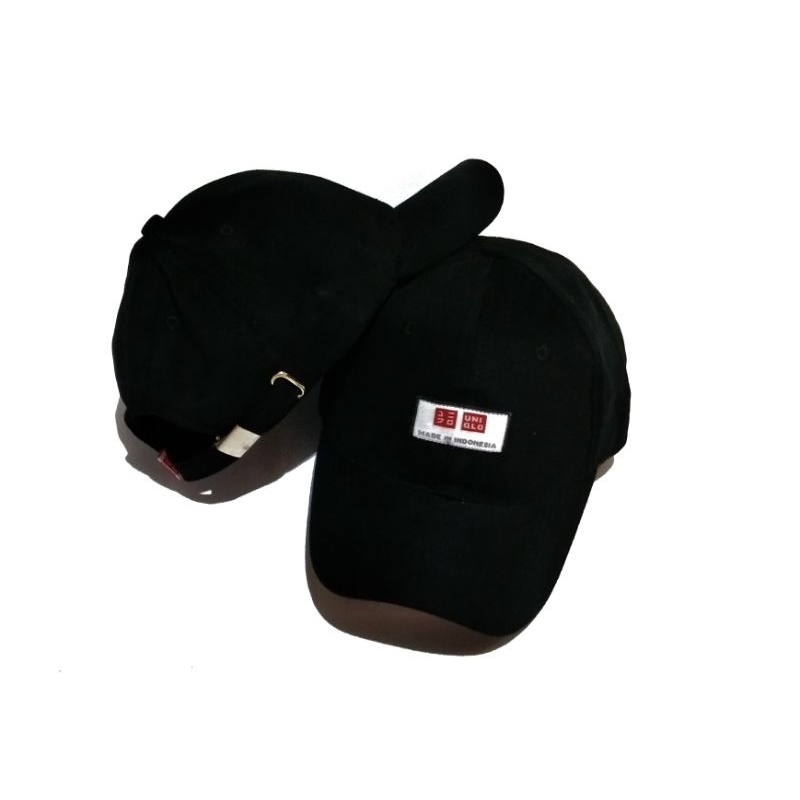 Topi Polocaps Pria Wanita Distro Uniqlo kasual trendy