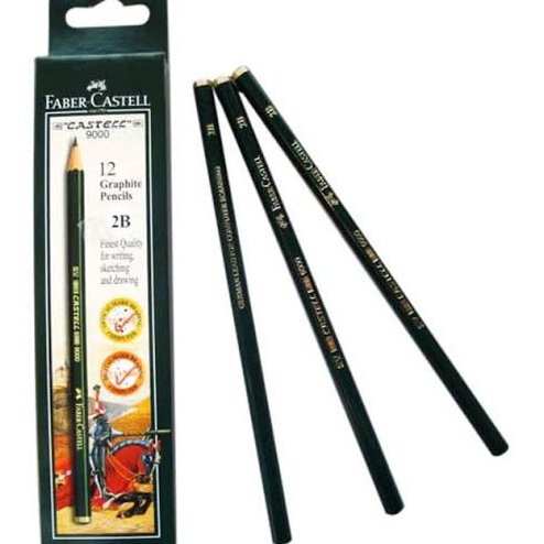 

EKSKLUSIF Pensil Pencil 2B Faber Castell 1 Pack Isi 12 pcs