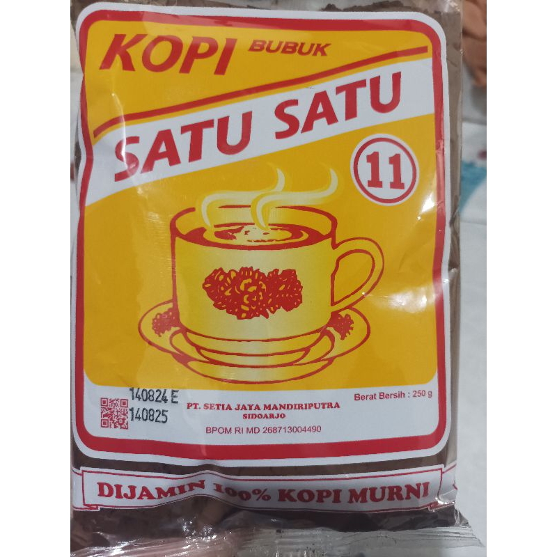 

KOPI BUBUK SATU SATU 250gr