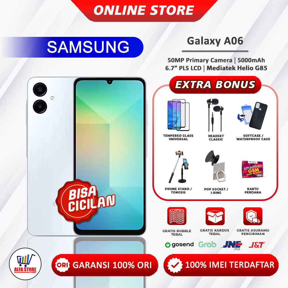 Samsung Galaxy A06 RAM 4/64 GB - 4/128 GB - 6/128 GB samsung galaxy A07 galaxy a07 ram 8/256gb Garan