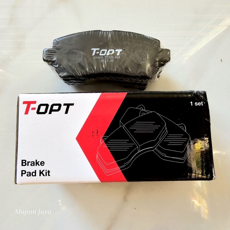 ASTRA BRAKE PAD KAMPAS REM DEPAN AVANZA XENIA 2005-2021 / RUSH TERIOS 2005-2017 T-OPT