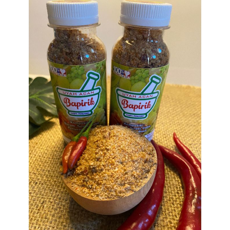 Uyah Acan Bapirik/ Bumbu rujak khas BANJARMASIN