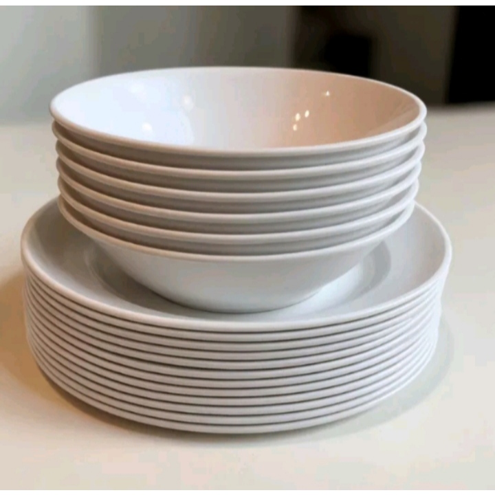 Piring melamine 23cm mangkok Melamine semi melamine mangkok jepang
