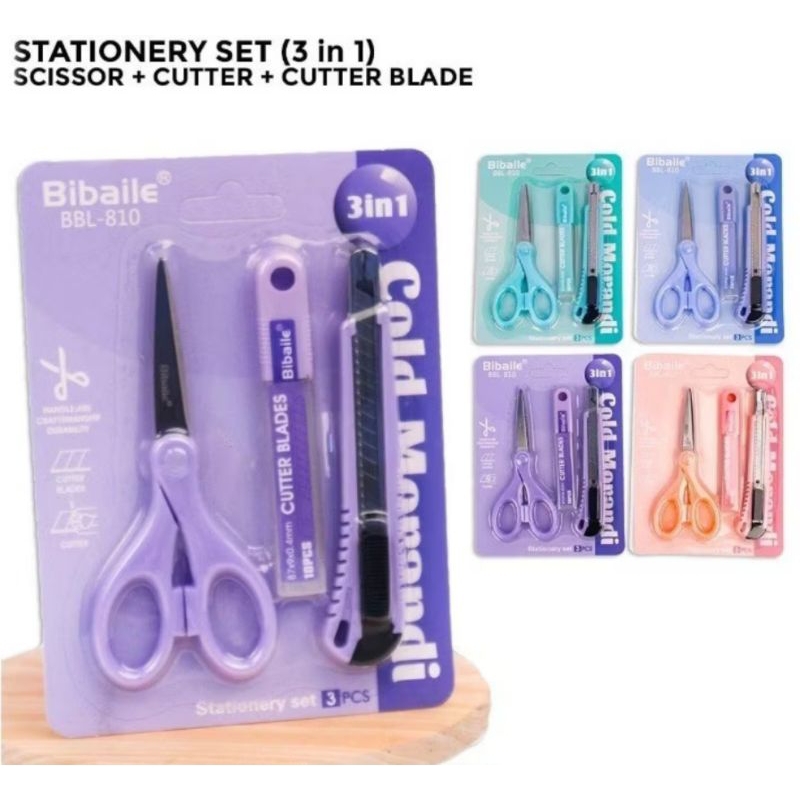 

Satu Set Alat Stationery / Stationery 3 in 1
