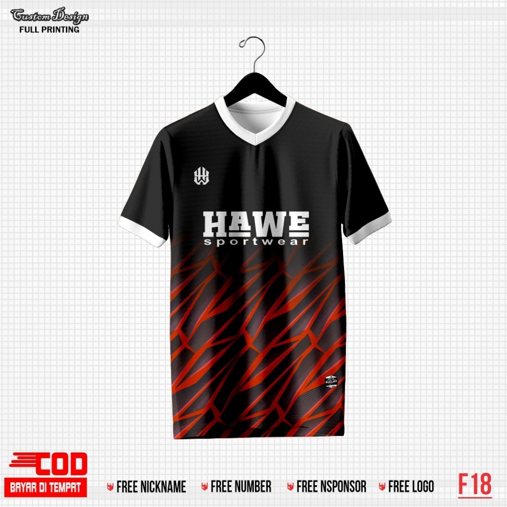 Baju Futsal Jersey Futsal  jersey sepakbola full printing
