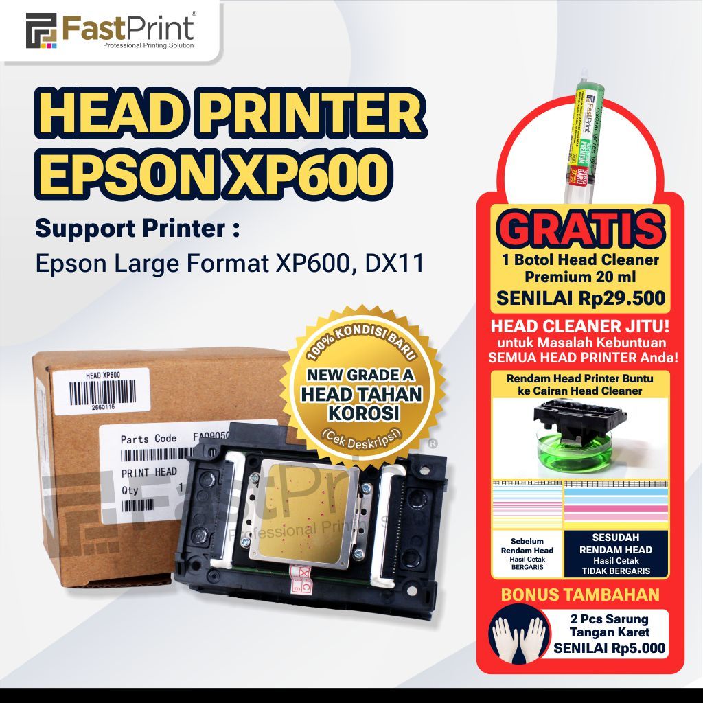 Head Print Printer Epson XP600