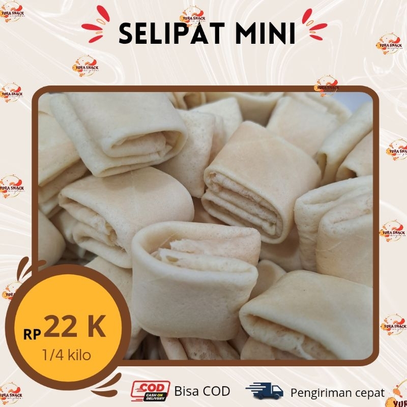 

Sempe Selipat Mini Manis Renyah Gurih Kemasan 250g 500g
