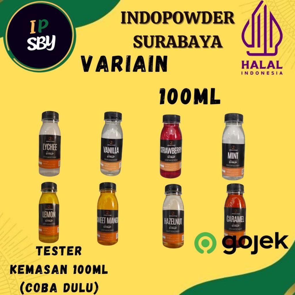 

JINGGA Syrup 100 ml - varian jingga 100ml