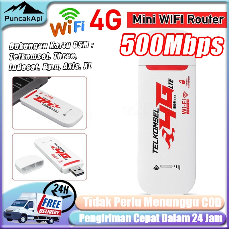 Pengiriman LokalPortable Modem Wifi Modem Wifi 4G Modem Kecepatan Tinggi Untuk PC Laptop Wingle USB