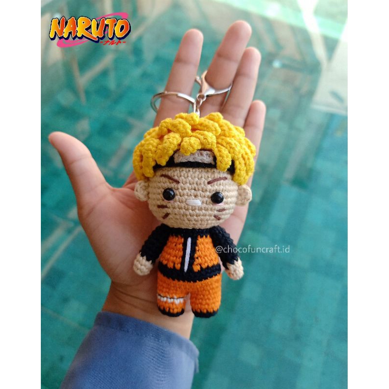 Amigurumi Naruto Boneka Rajut Naruto Uzumaki