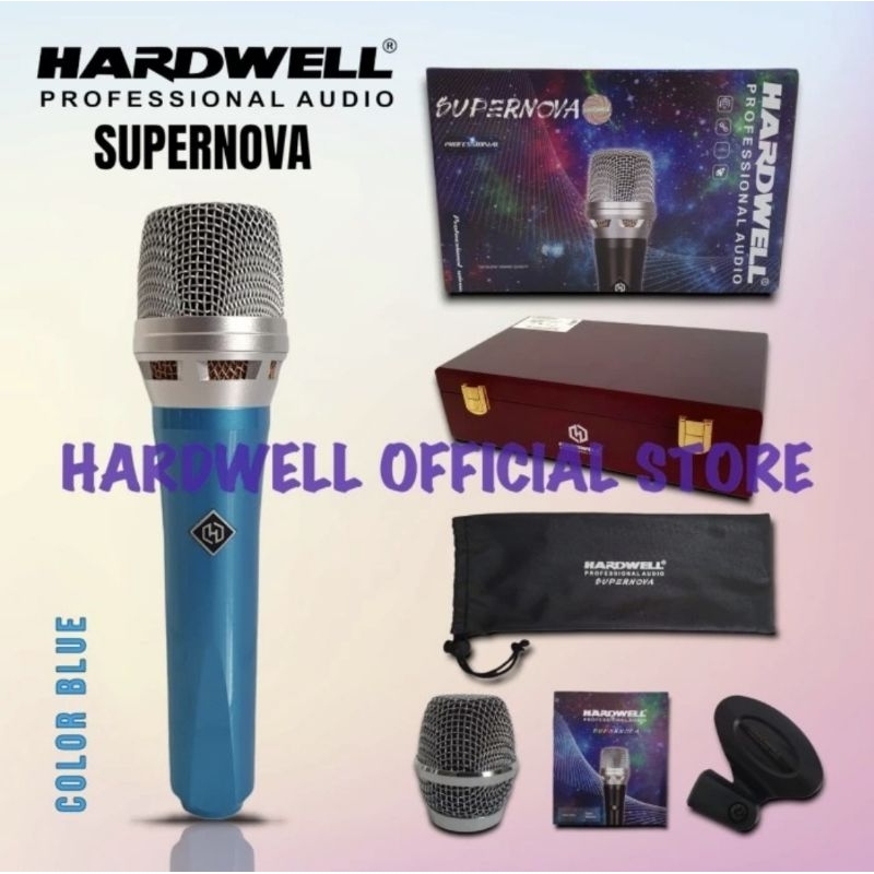 Microphone Kabel Hardwell SUPERNOVA Original Free Wooden Box