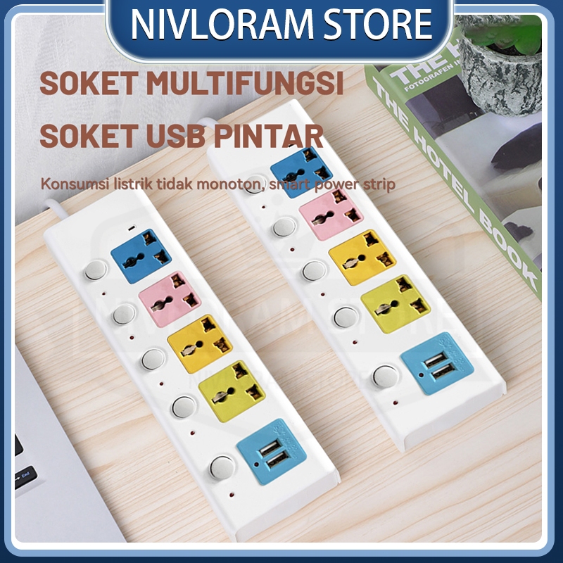 Power Strip Multi USB/stop kontak