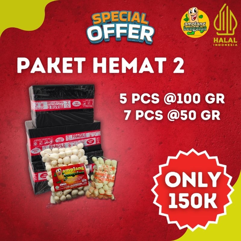Paket Hemat 2 Amplang Bengalon