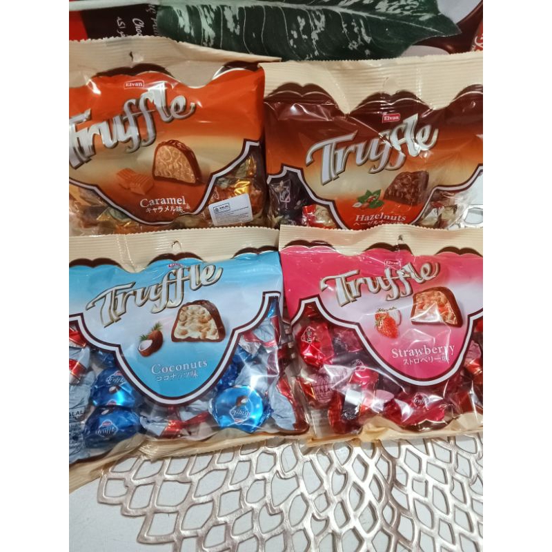 

Coklat Elvan Truffle 115gr exp Aug 2025 coklat Turki Promo Halal Oleh Oleh Haji Umroh