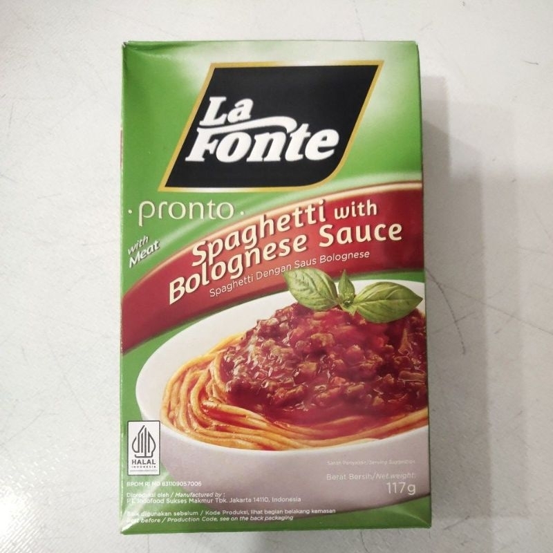 

La Fonte Spaghetti wih Bolognese Sauce