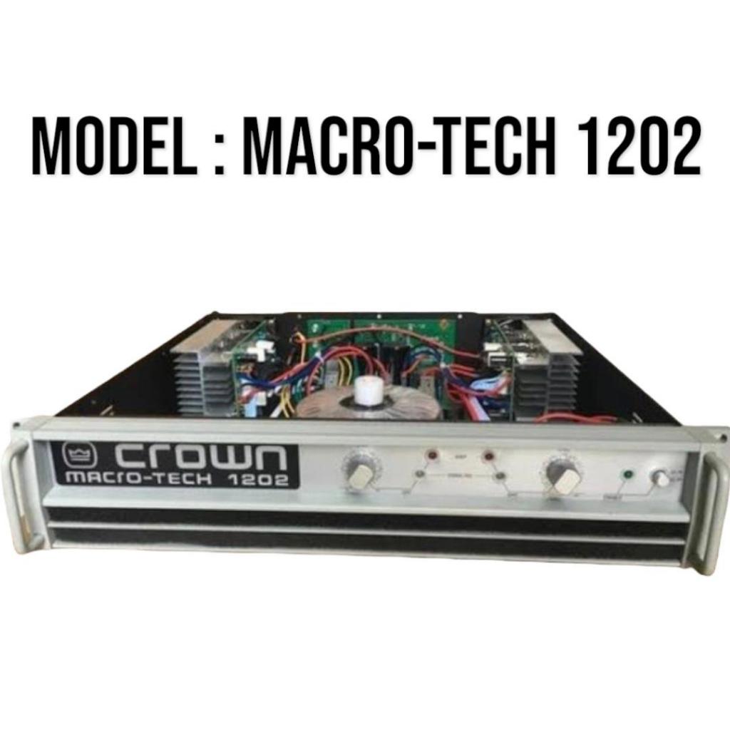 Power Amplifier Crown Macro-Tech 1202 8ohm