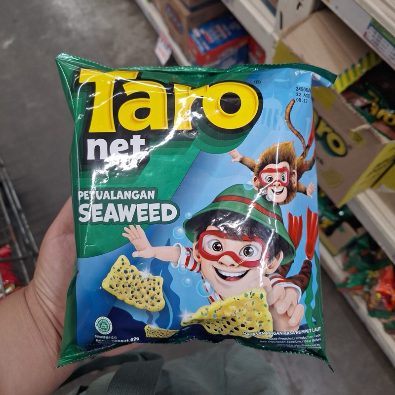 

TARO Net Seaweed 62gram snack