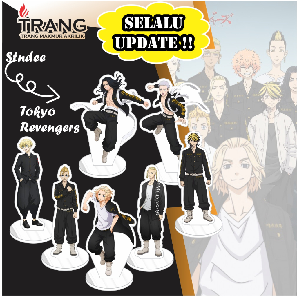 Standee Figure Akrilik Tokyo Revengers / Standing Action figure Acrylic Tokyo Revengers