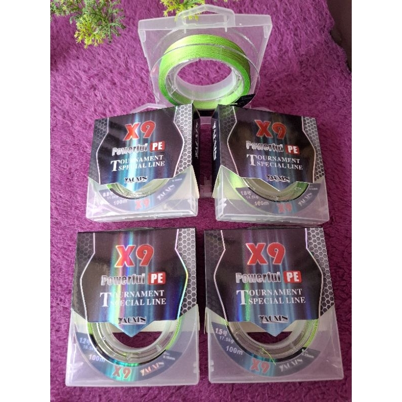 Senar PE Tournament Spesial Line X9