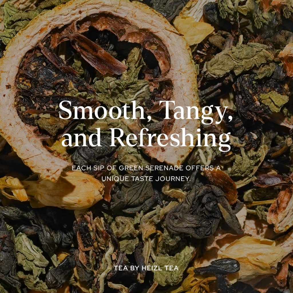 

XMASTER HEIZL GREEN SERENADE TEABLEND GREEN TEA PEPPERMINT, LEMON, JASMINE