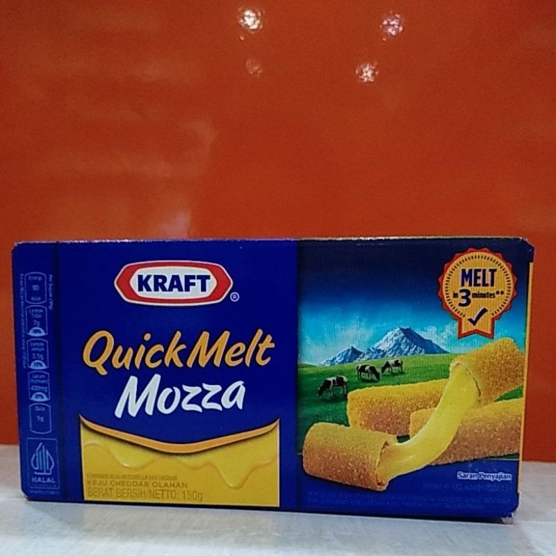 

KRAFT QUICK MELT MOZZA CHEESE 150 GR