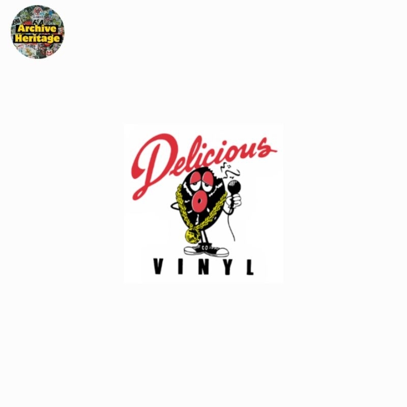 

sticker Delicious vinyl singing Dj musik stiker