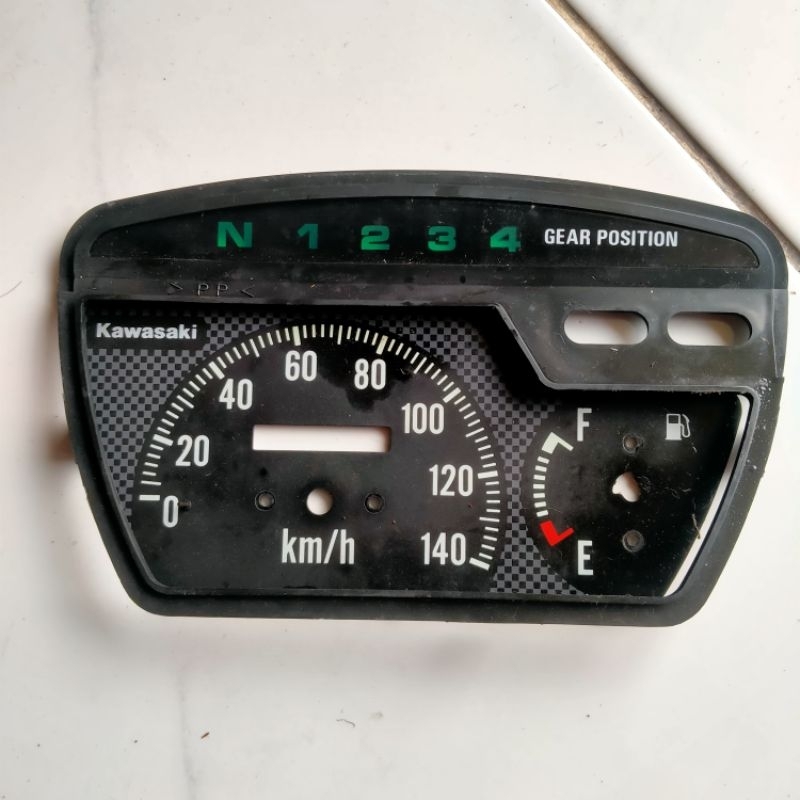 

papan layar speedometer kaze R VR lama old new cover spedometer spidometer Kawasaki display lay out