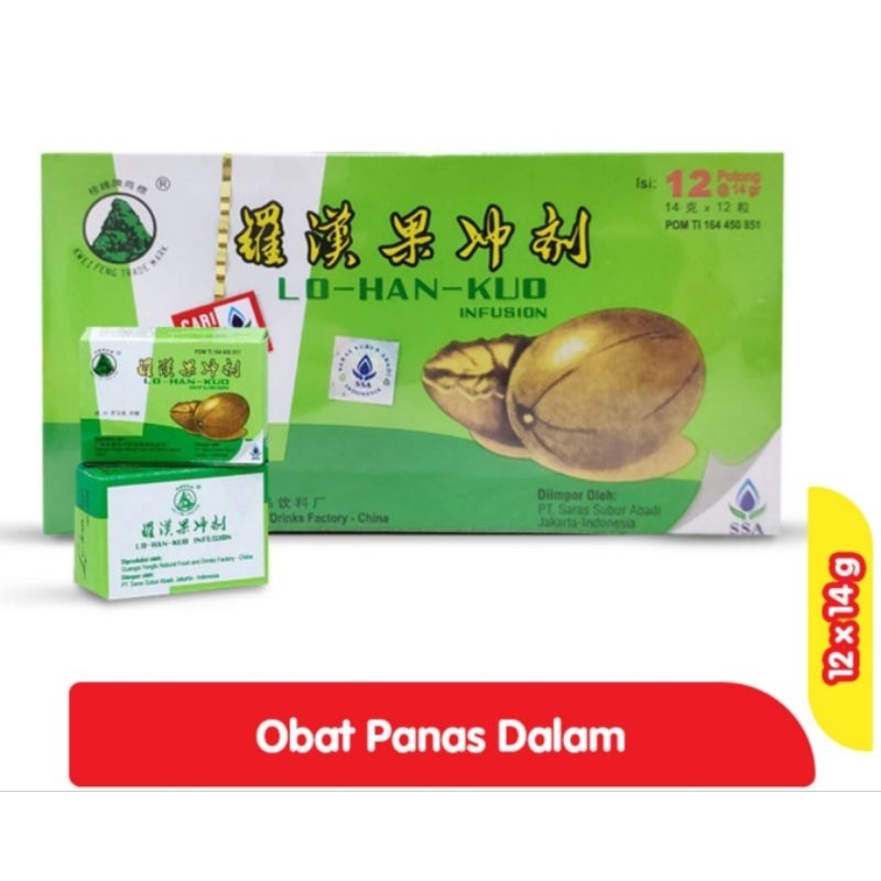 

Minuman Lo Han Kuo (12 x 14 gram)