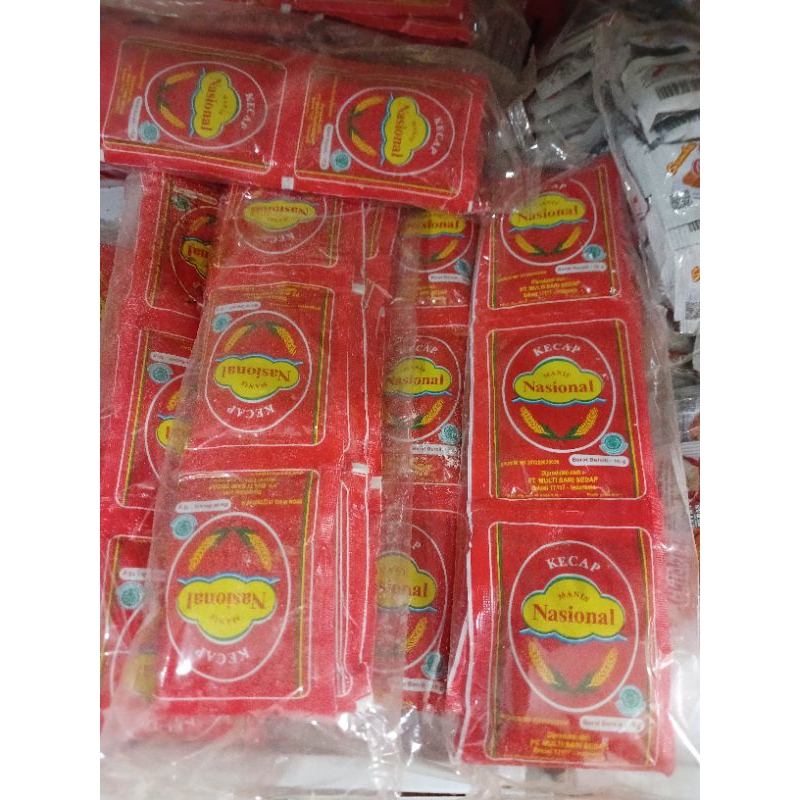

kecap manis nasional 18 sachet