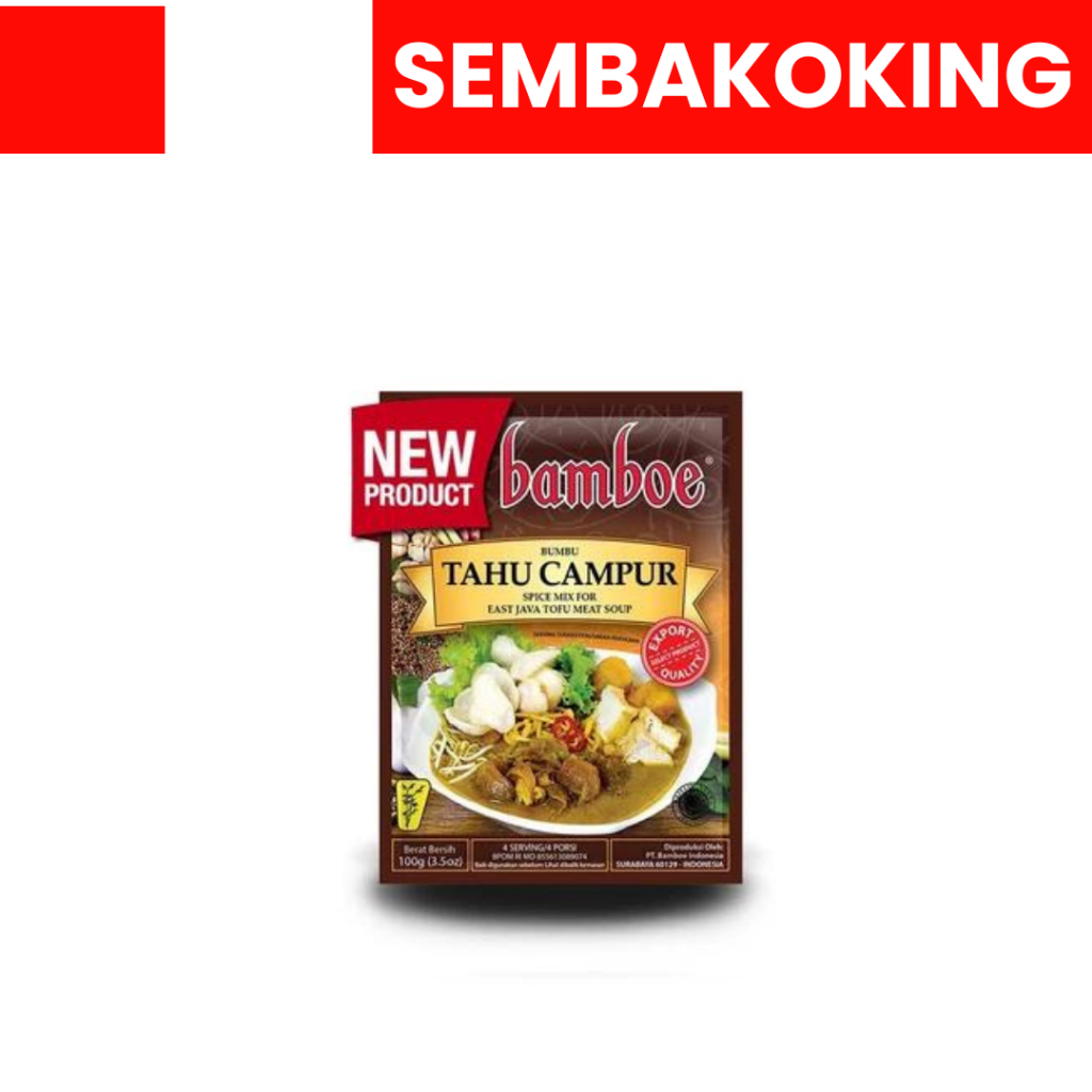 

BAMBOE TAHU CAMPUR BUMBU INSTAN