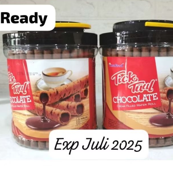 

2 toples tik tul coklat roll 500 gram