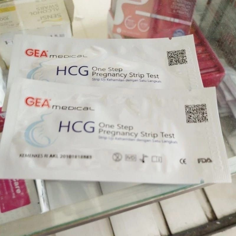 Testpack HCG GEA strip / Testpack Kehamilan